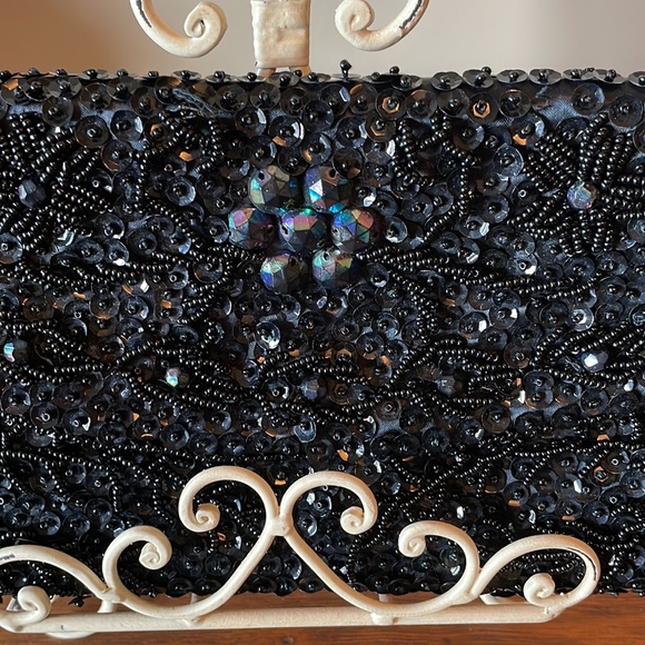 Beaded Clutch Evening Bag - Picture 2 of 9